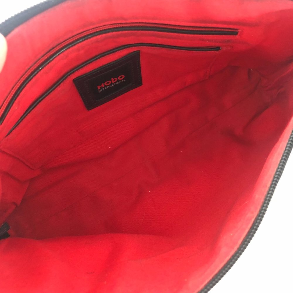 Hobo International Black Leather Double Straps Bag - Picture 5 of 9